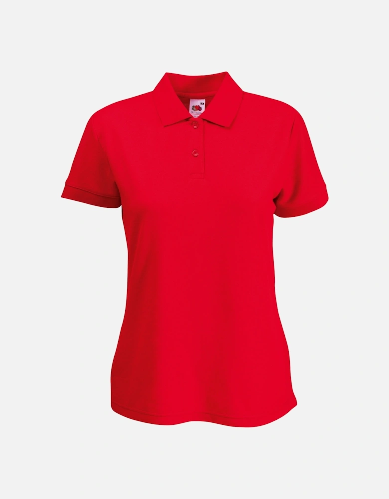 Womens Lady-Fit 65/35 Short Sleeve Polo Shirt