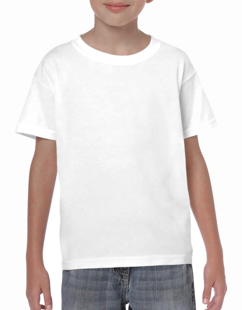 Childrens Unisex Heavy Cotton T-Shirt (Pack Of 2)