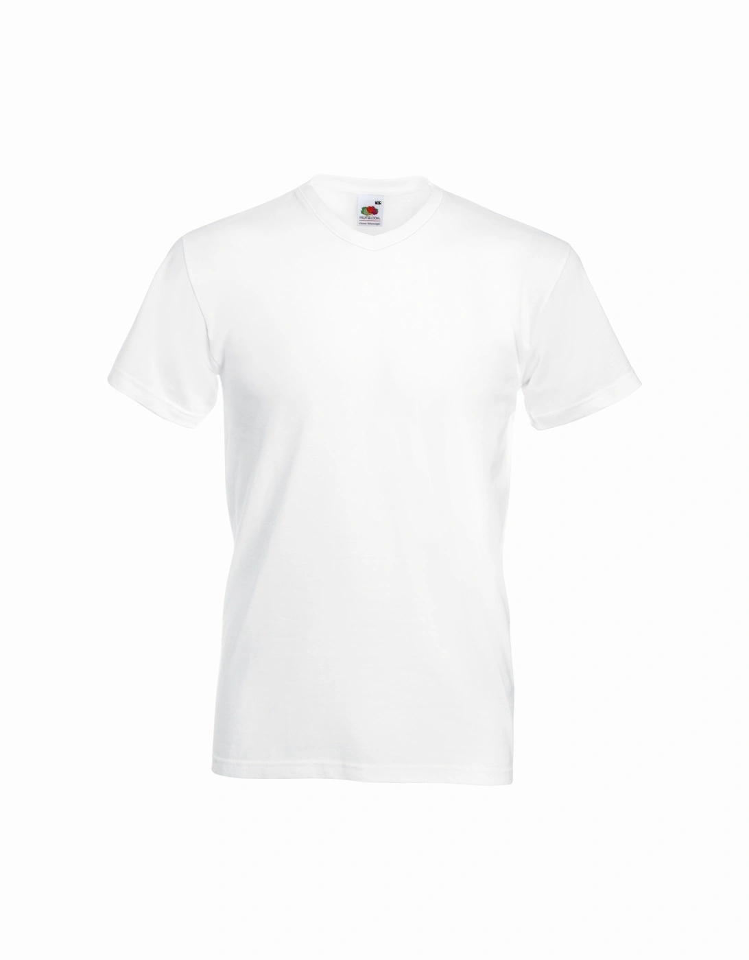 Mens Valueweight V-Neck, Short Sleeve T-Shirt, 4 of 3