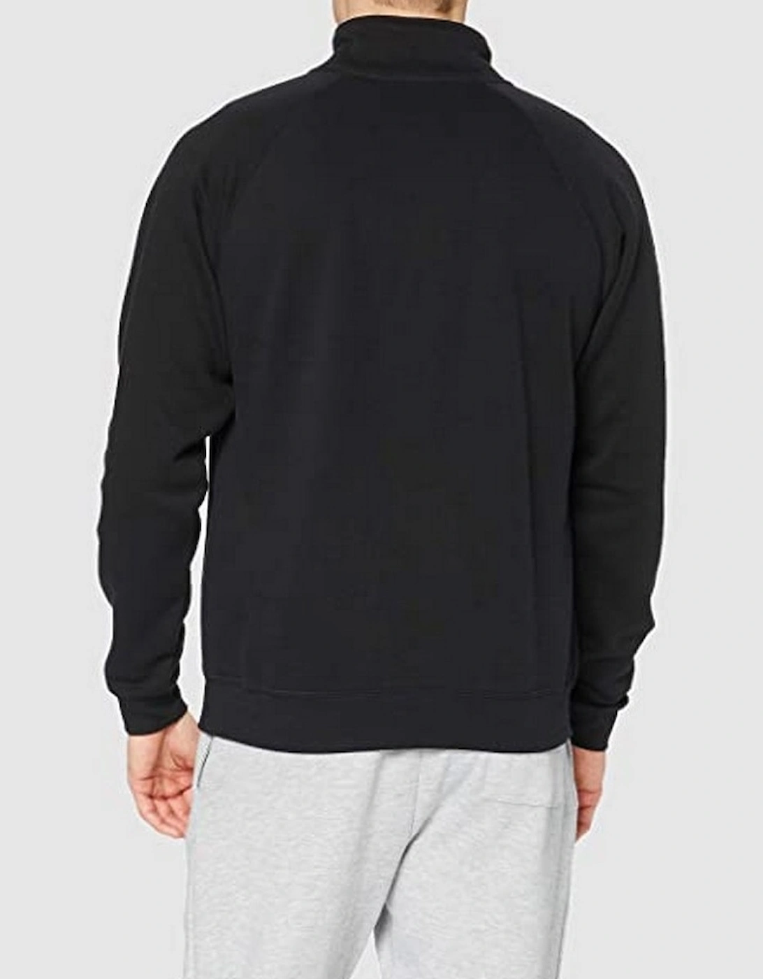 Mens Premium 70/30 Zip Neck Sweatshirt