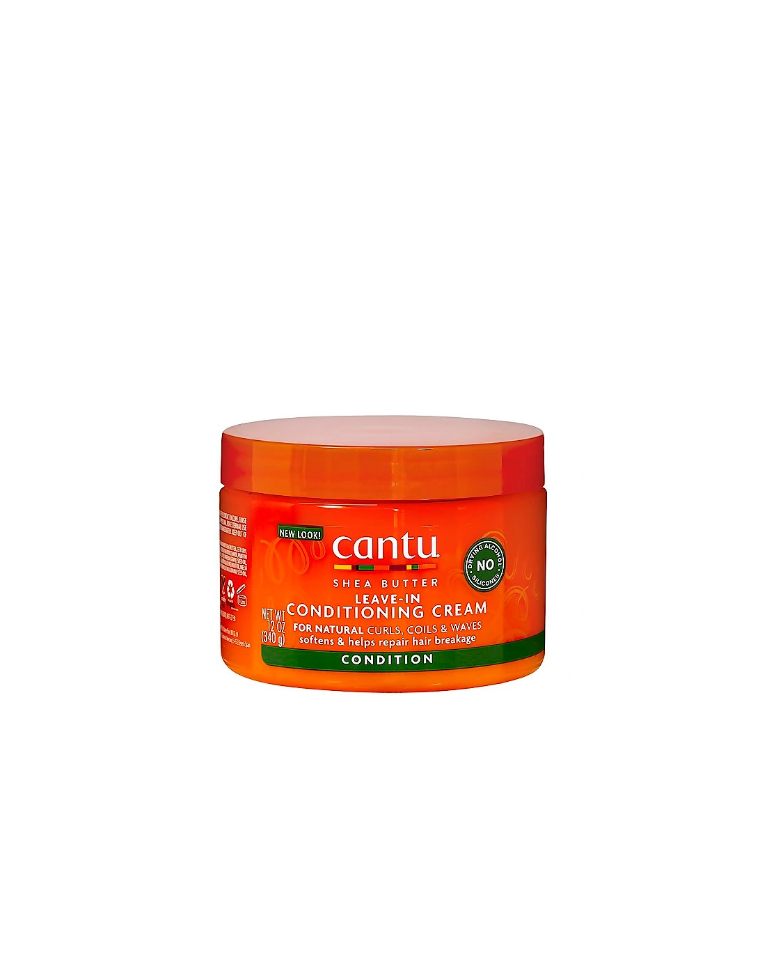 Natural Leave-In Conditioning Cream 340g - Cantu, 2 of 1