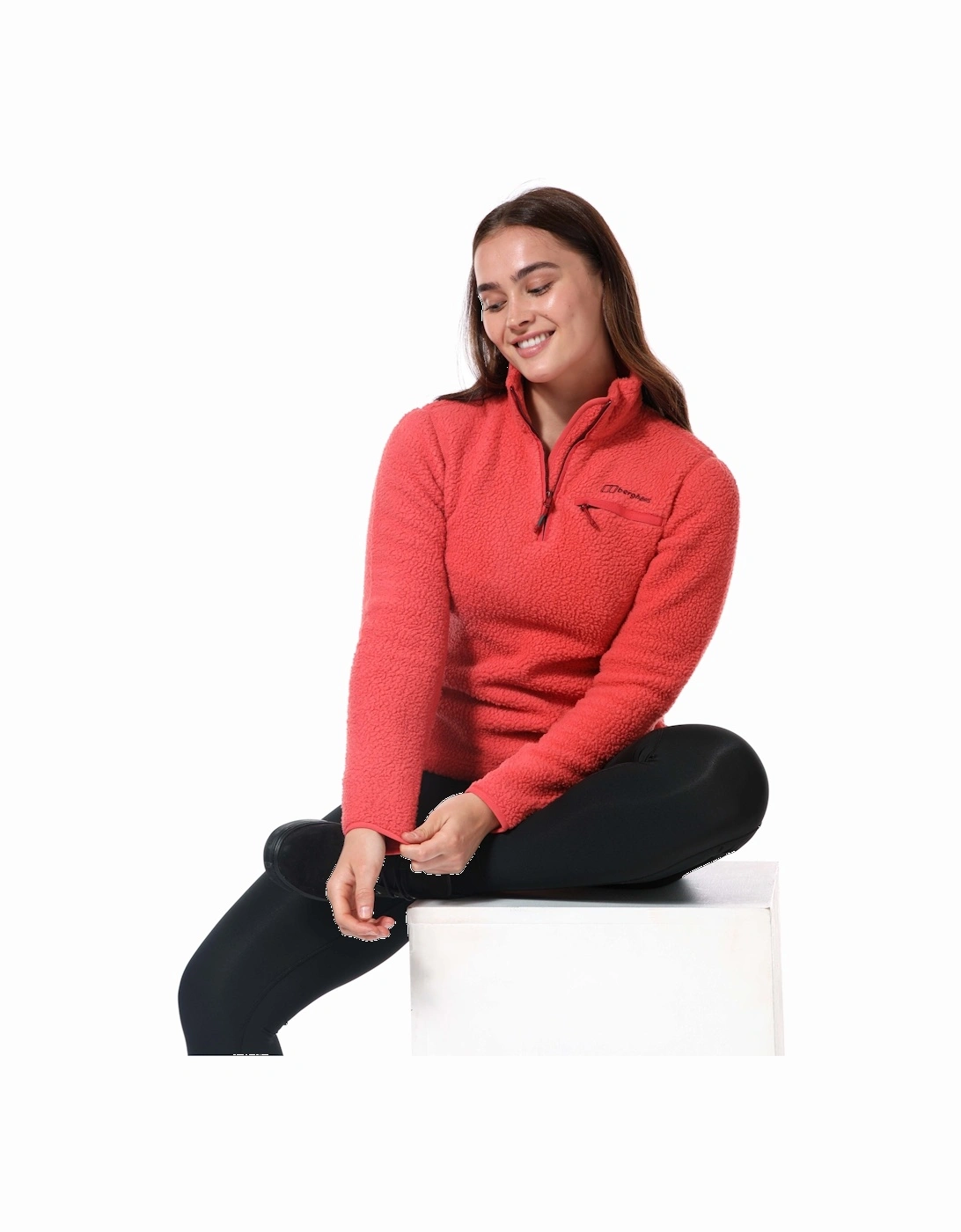 Womens Darria Half Zip Fleece