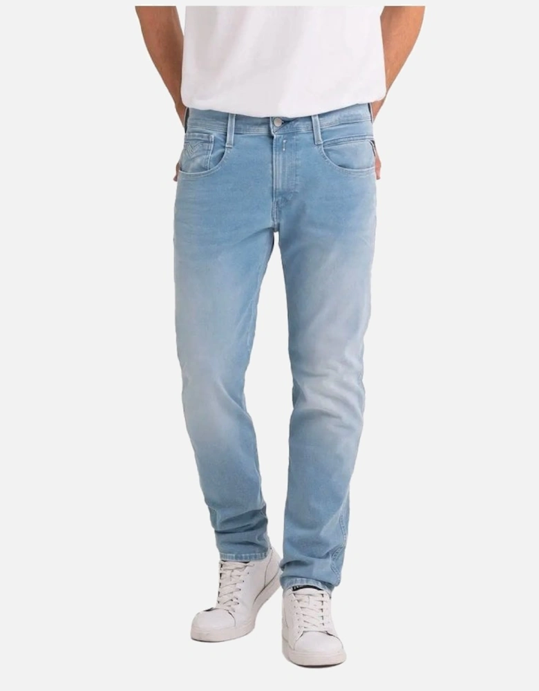 Hyperflex Reused Anbass Slim Jean Washed Blue