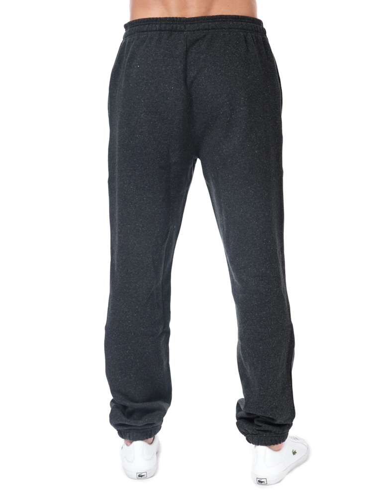 Mens Premium Fleece Jog Pants - Mens Side Logo Tracksuit Bottoms