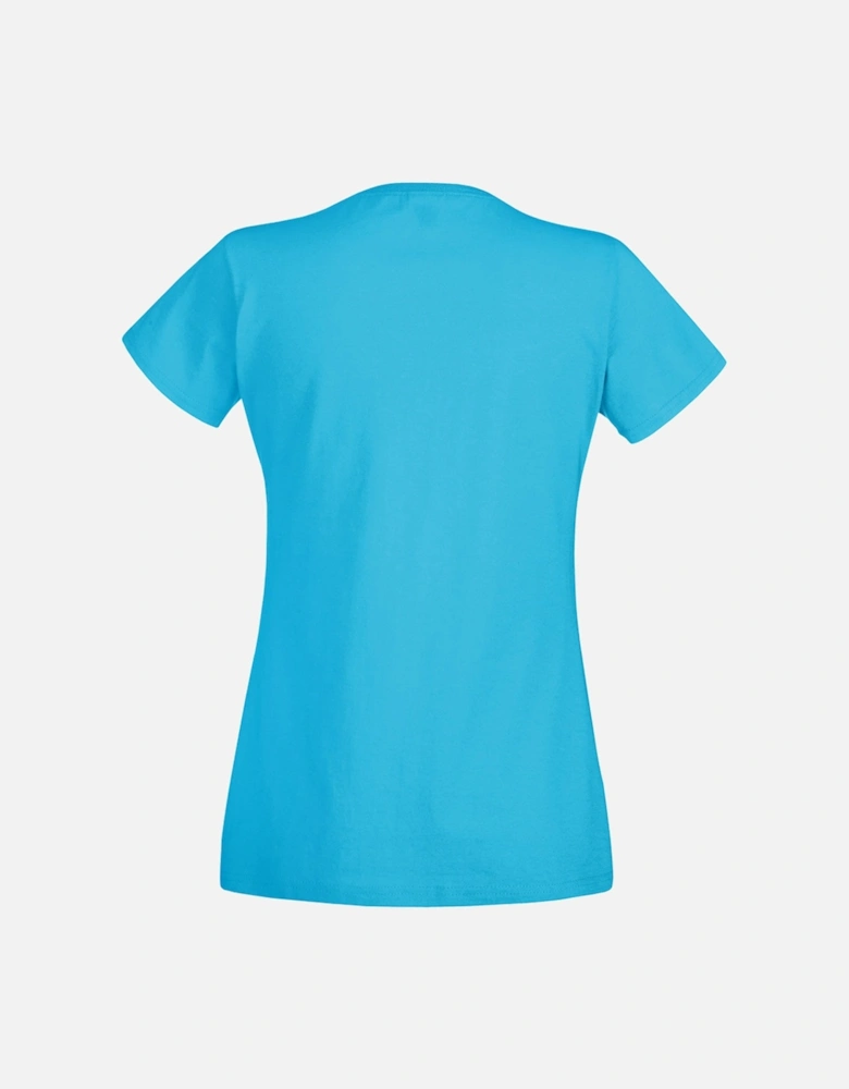Ladies/Womens Lady-Fit Valueweight Short Sleeve T-Shirt (Pack Of 5)