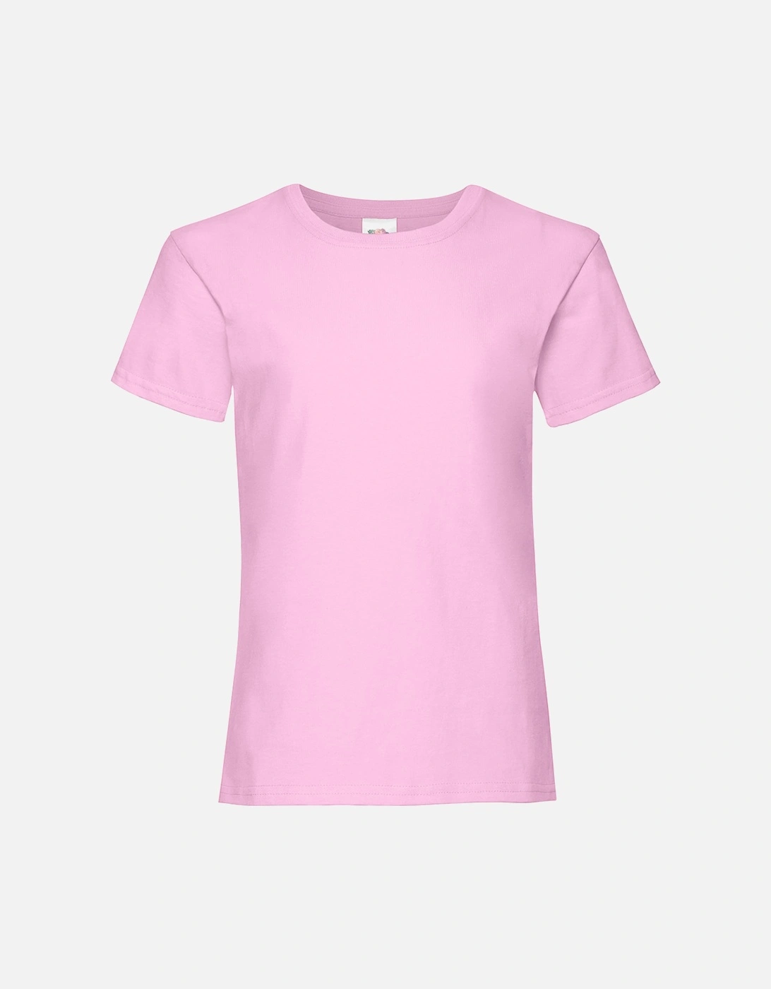 Girls Childrens Valueweight Short Sleeve T-Shirt (Pack Of 5), 5 of 4