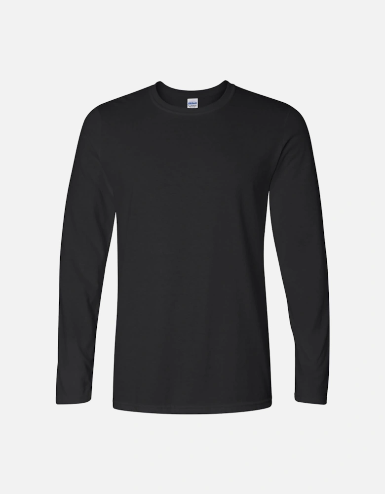 Mens Soft Style Long Sleeve T-Shirt (Pack Of 5)