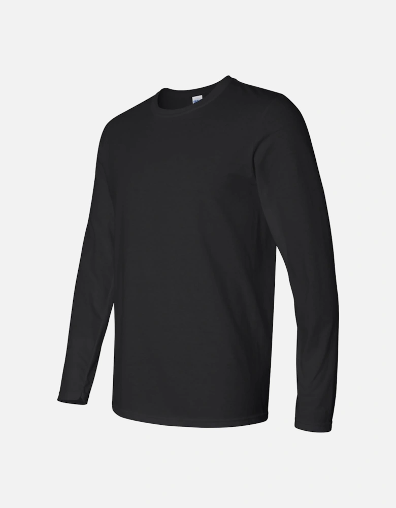 Mens Soft Style Long Sleeve T-Shirt (Pack Of 5)