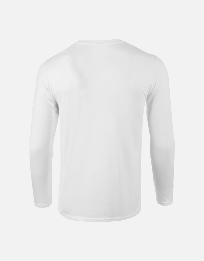 Mens Soft Style Long Sleeve T-Shirt (Pack Of 5)