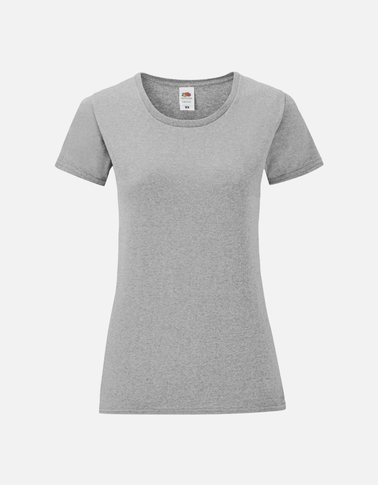 Womens/Ladies Iconic Heather T-Shirt