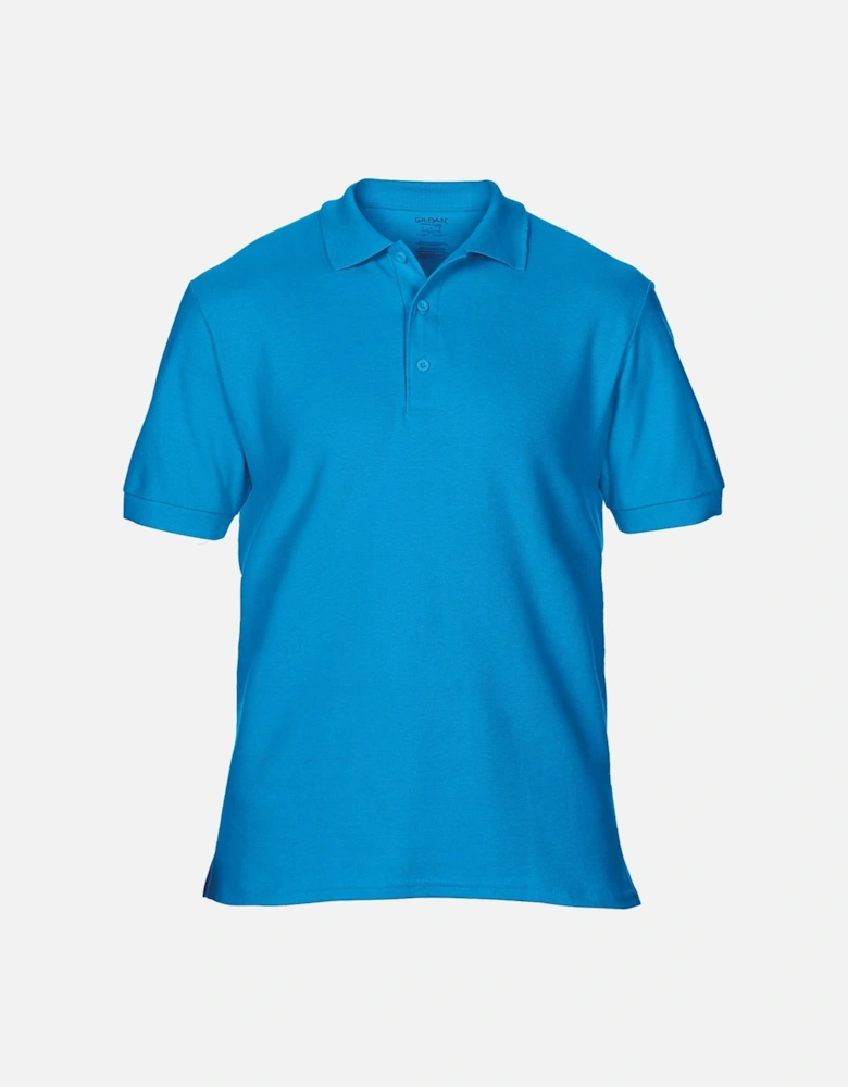 Mens Premium Cotton Sport Double Pique Polo Shirt