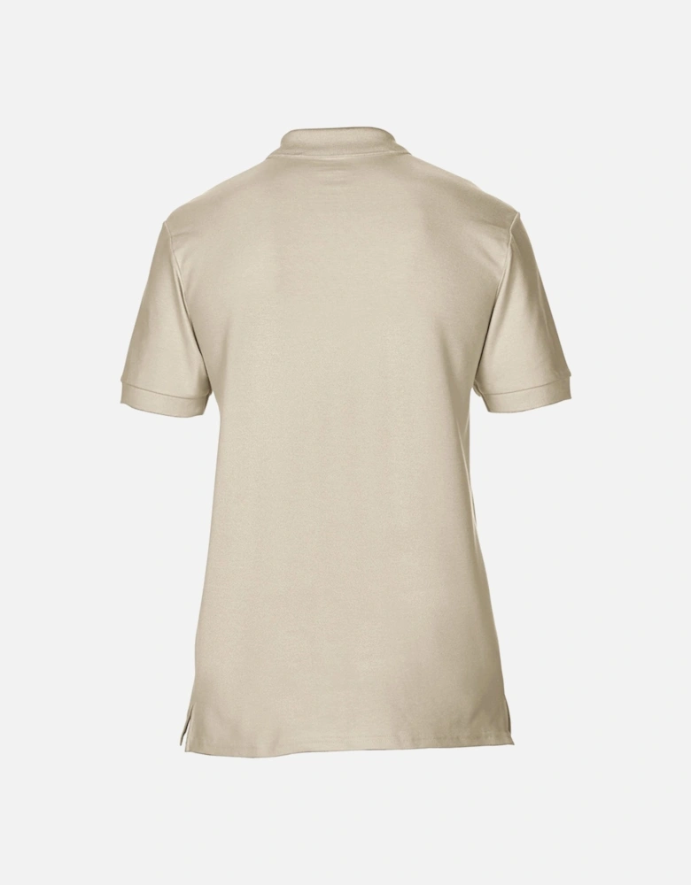 Mens Premium Cotton Sport Double Pique Polo Shirt