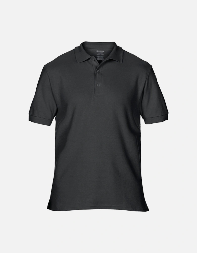 Mens Premium Cotton Sport Double Pique Polo Shirt