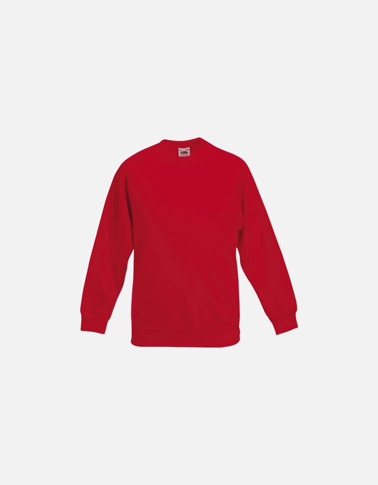 Childrens Unisex Raglan Sleeve Sweatshirt (Pack of 2)