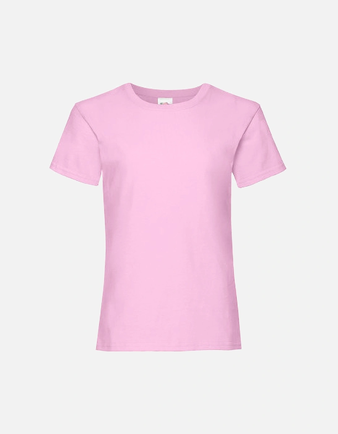 Girls Childrens Valueweight Short Sleeve T-Shirt (Pack of 2), 5 of 4