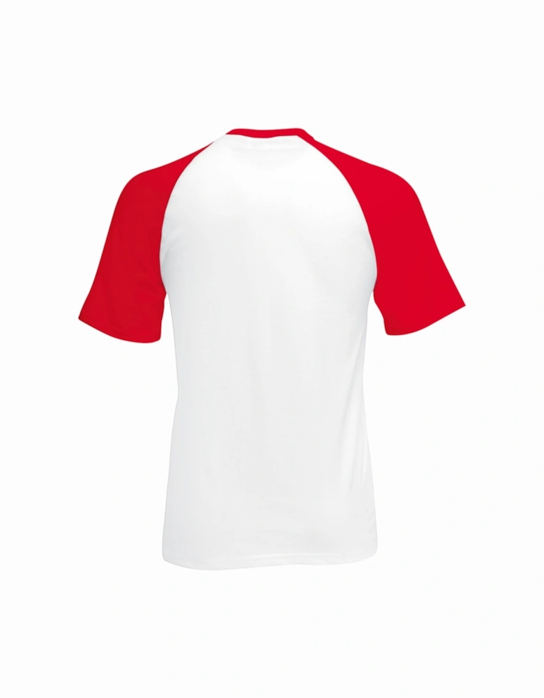 Mens Short Sleeve Baseball T-Shirt