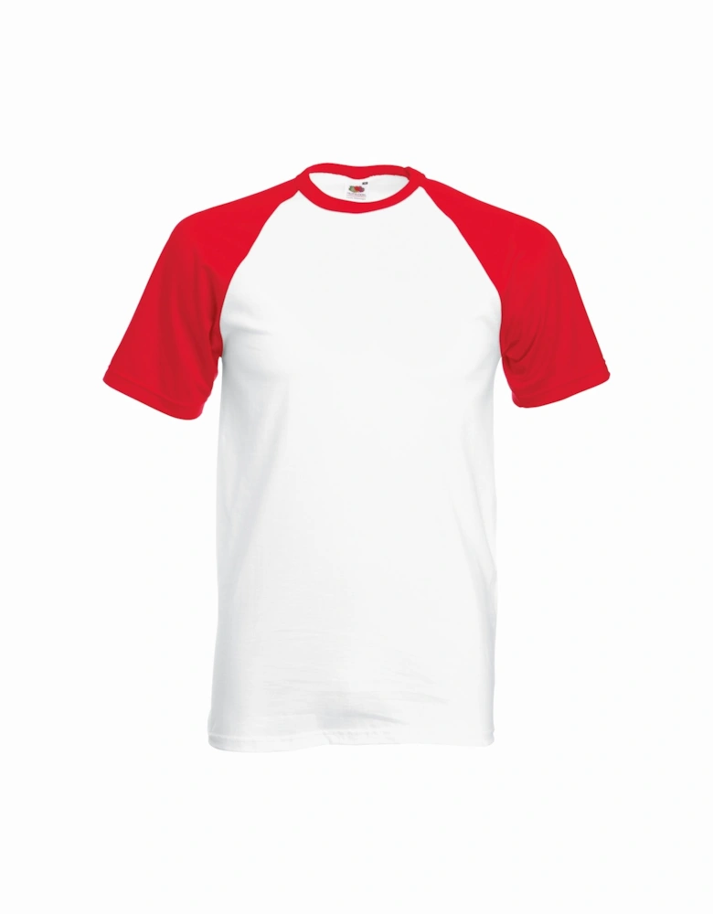 Mens Short Sleeve Baseball T-Shirt