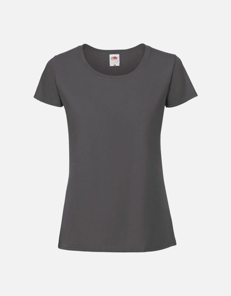 Womens/Ladies Ringspun Premium T-Shirt