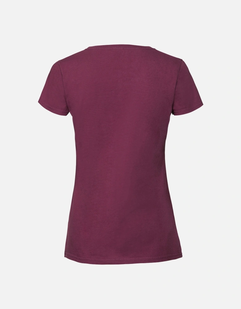 Womens/Ladies Ringspun Premium T-Shirt