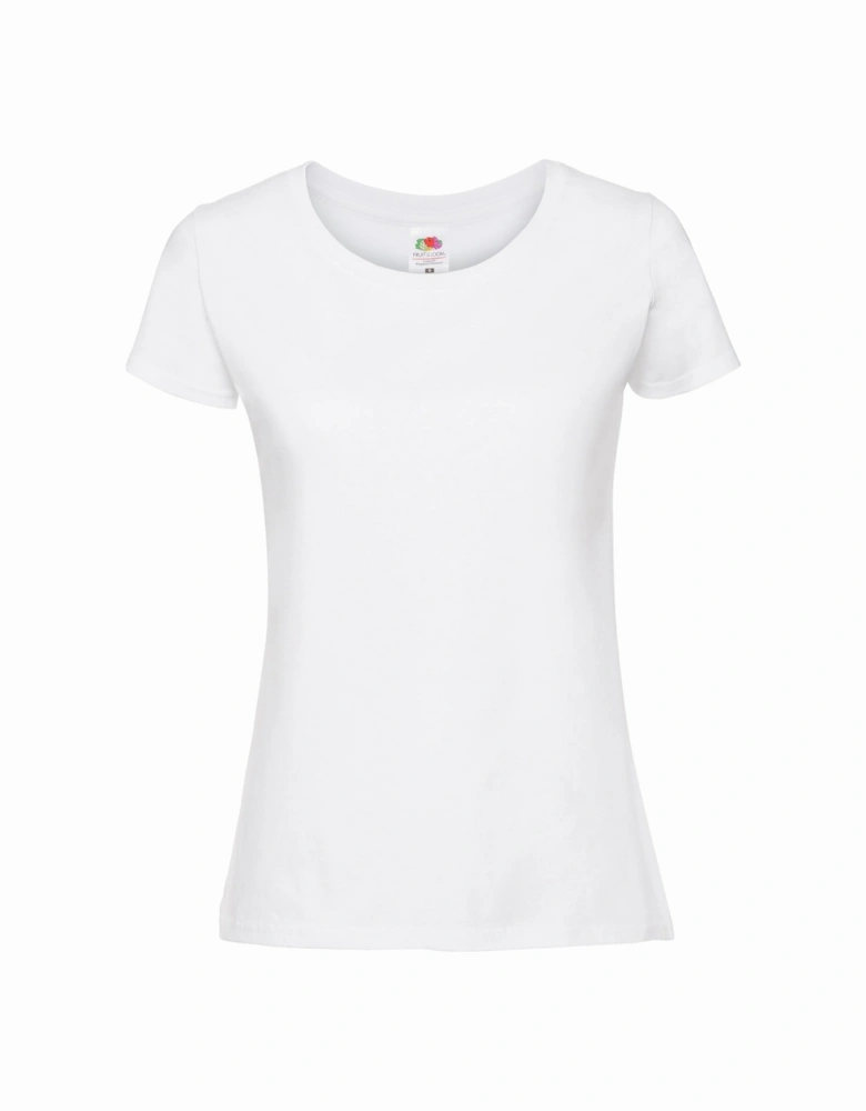 Womens/Ladies Ringspun Premium T-Shirt