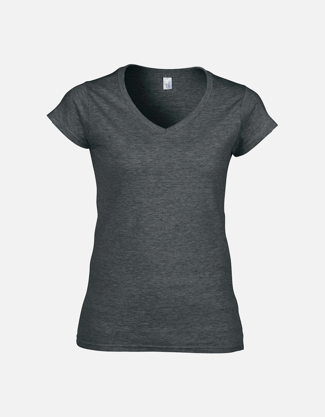 Ladies Soft Style Short Sleeve V-Neck T-Shirt, 6 of 5