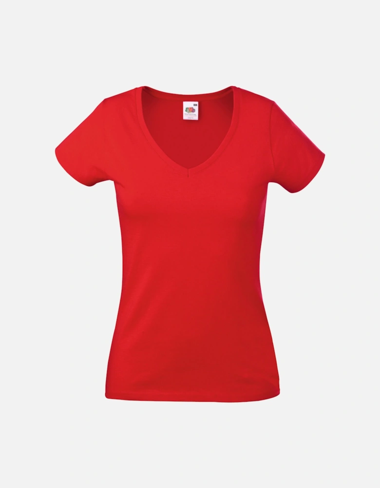 Ladies Lady-Fit Valueweight V-Neck Short Sleeve T-Shirt