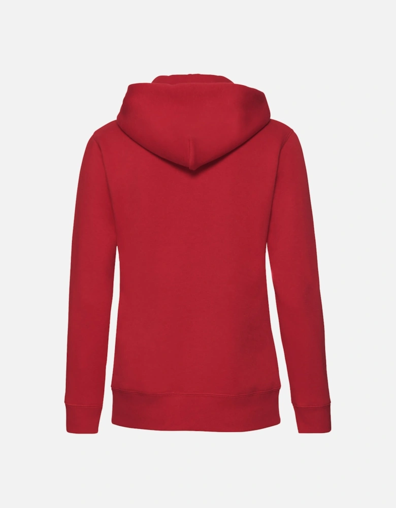 Ladies Lady-Fit Hooded Sweatshirt Jacket