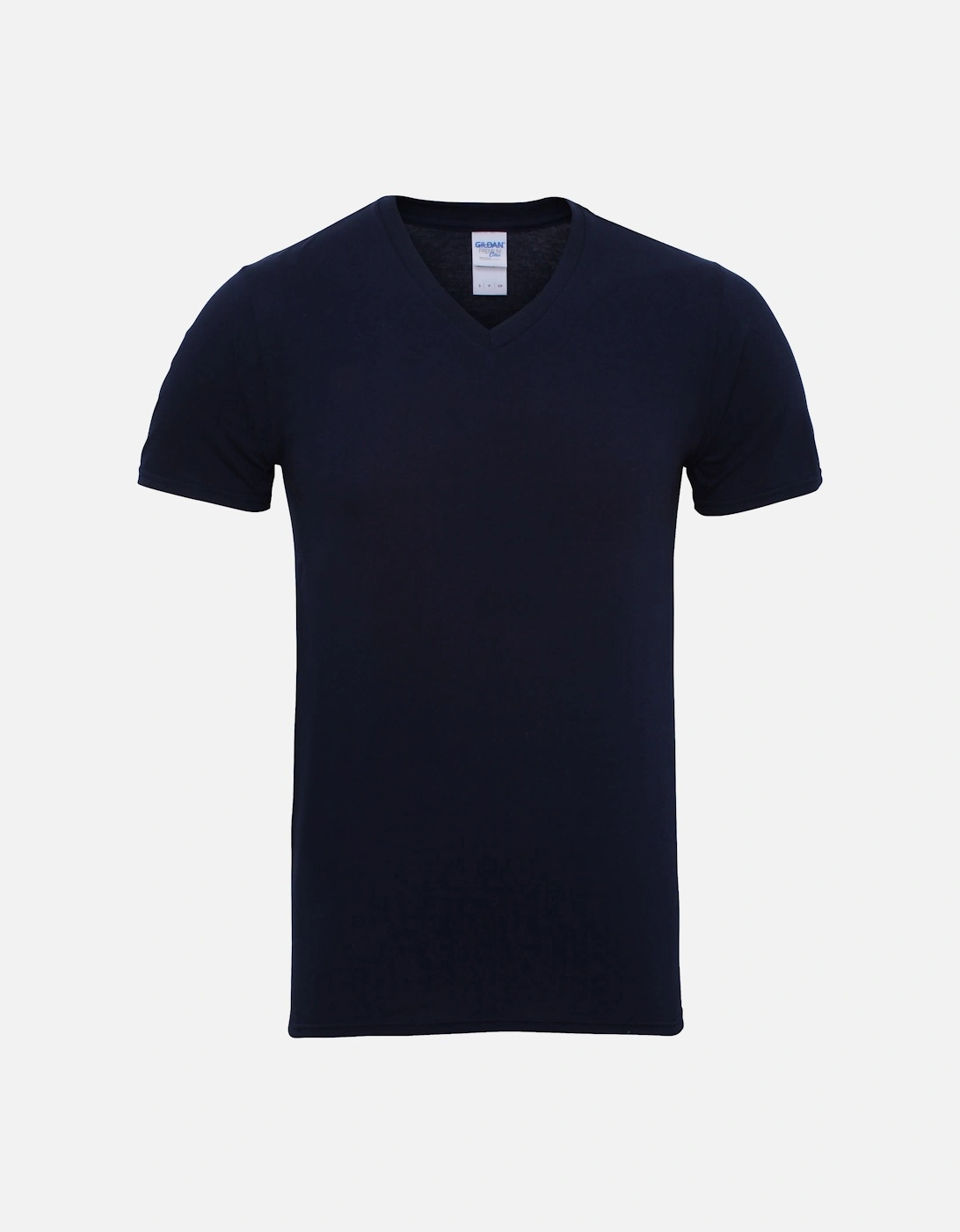 Mens Premium Cotton V Neck Short Sleeve T-Shirt, 4 of 3
