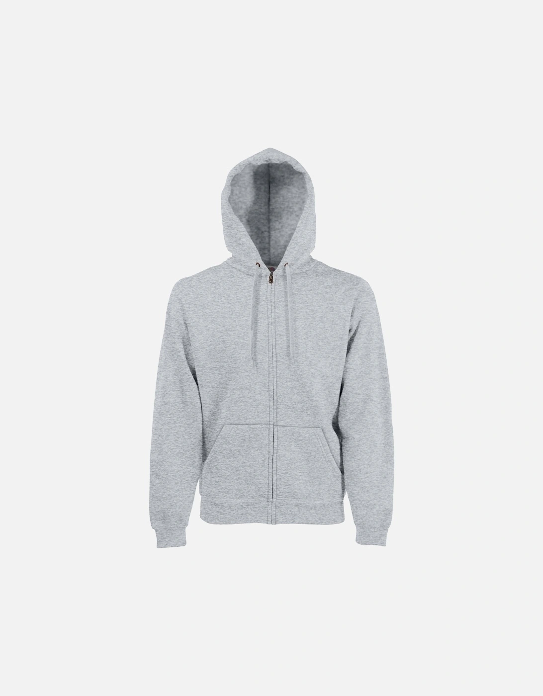 Mens Premium 70/30 Hooded Zip-Up Sweatshirt / Hoodie, 5 of 4