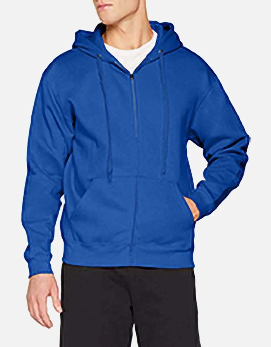Mens Premium 70/30 Hooded Zip-Up Sweatshirt / Hoodie