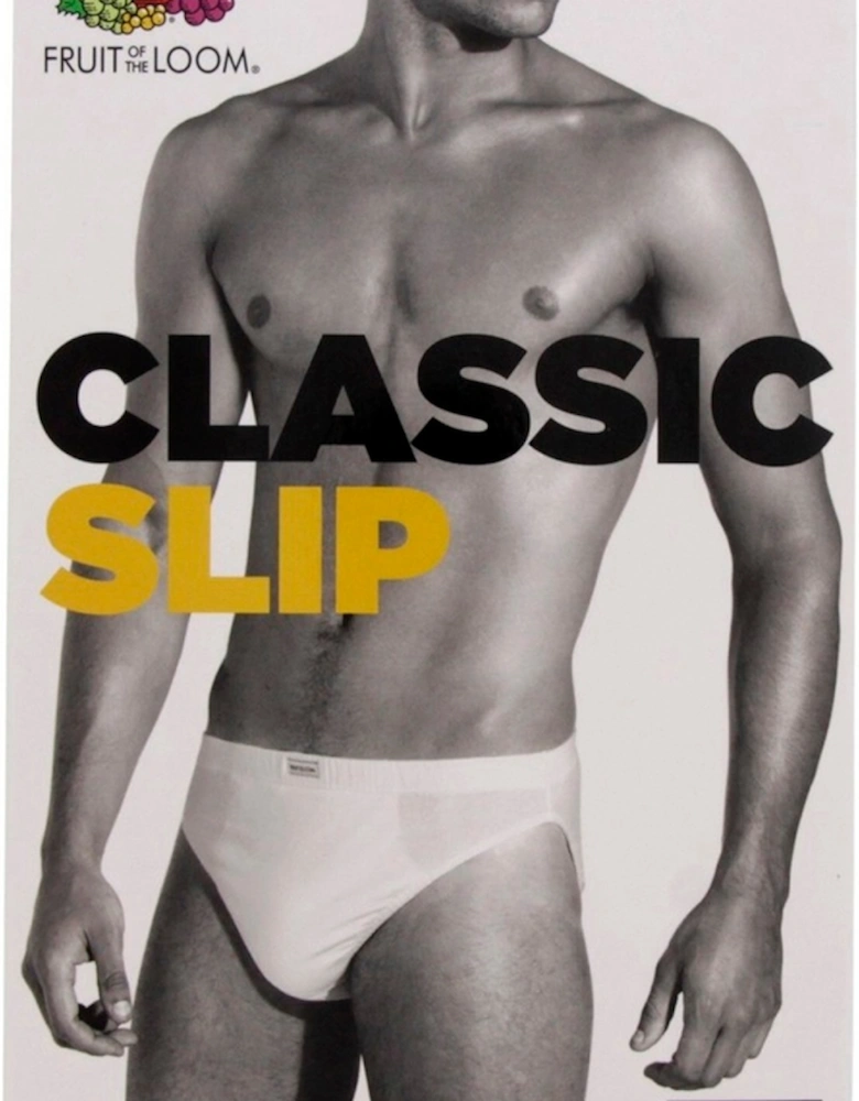 Mens Classic Slip Briefs (Pack Of 3)