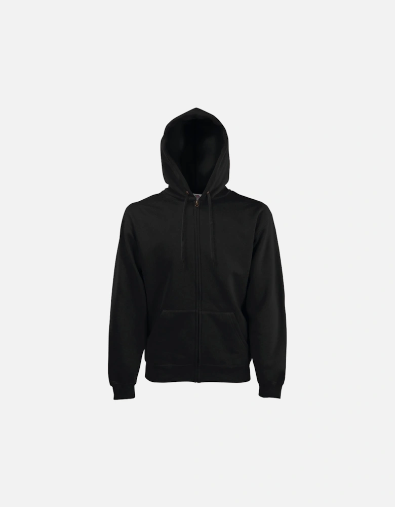 Mens Zip Through Hooded Sweatshirt / Hoodie