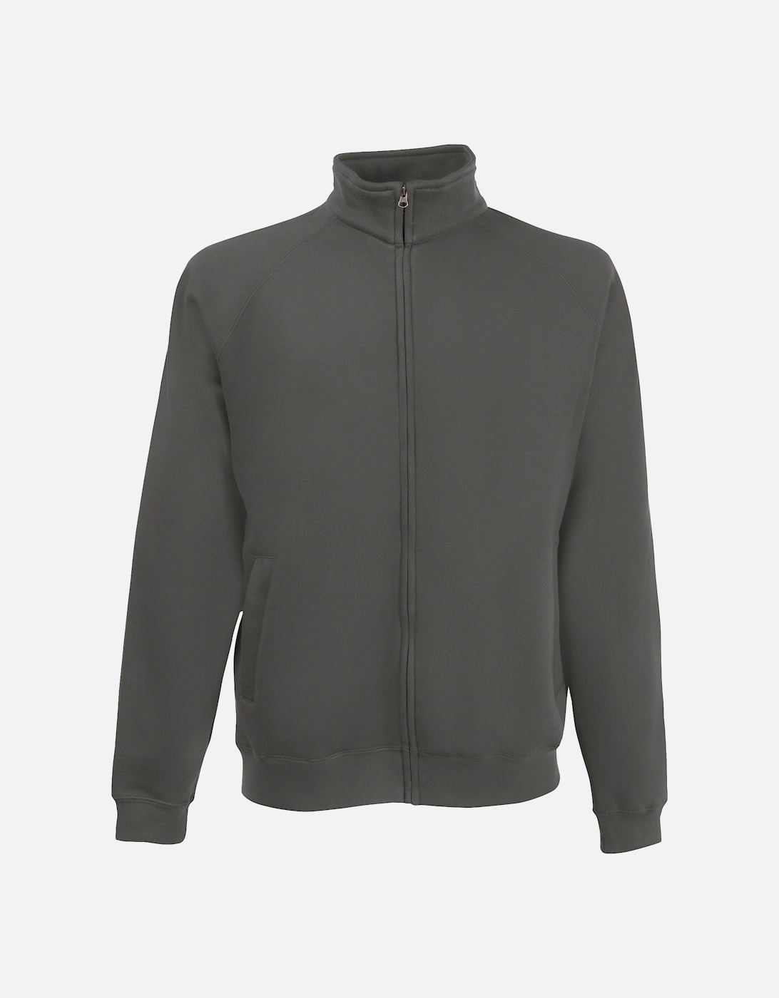 Mens Premium 70/30 Full Zip Sweatshirt Jacket, 3 of 2