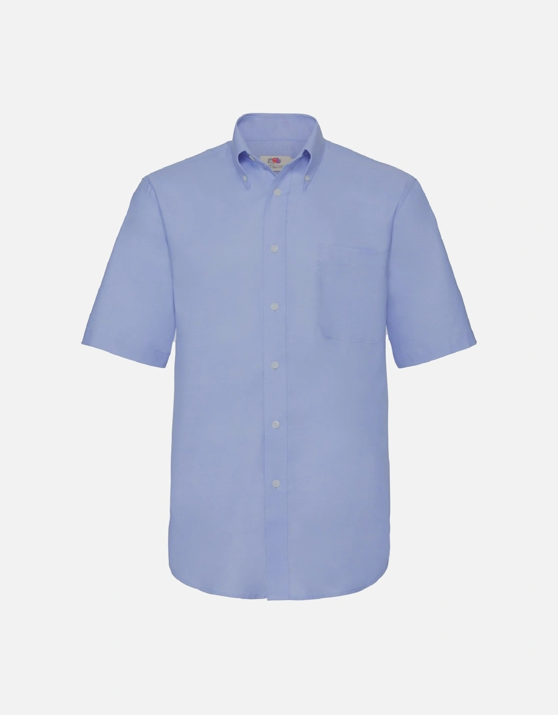 Mens Short Sleeve Oxford Shirt, 5 of 4