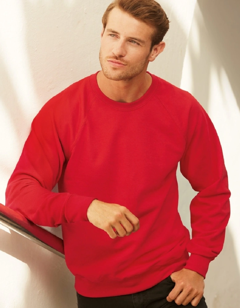 Mens Lightweight Raglan Sweatshirt (240 GSM)