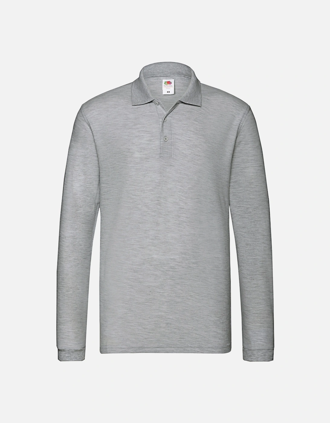 Mens Premium Long-Sleeved Polo Shirt, 4 of 3