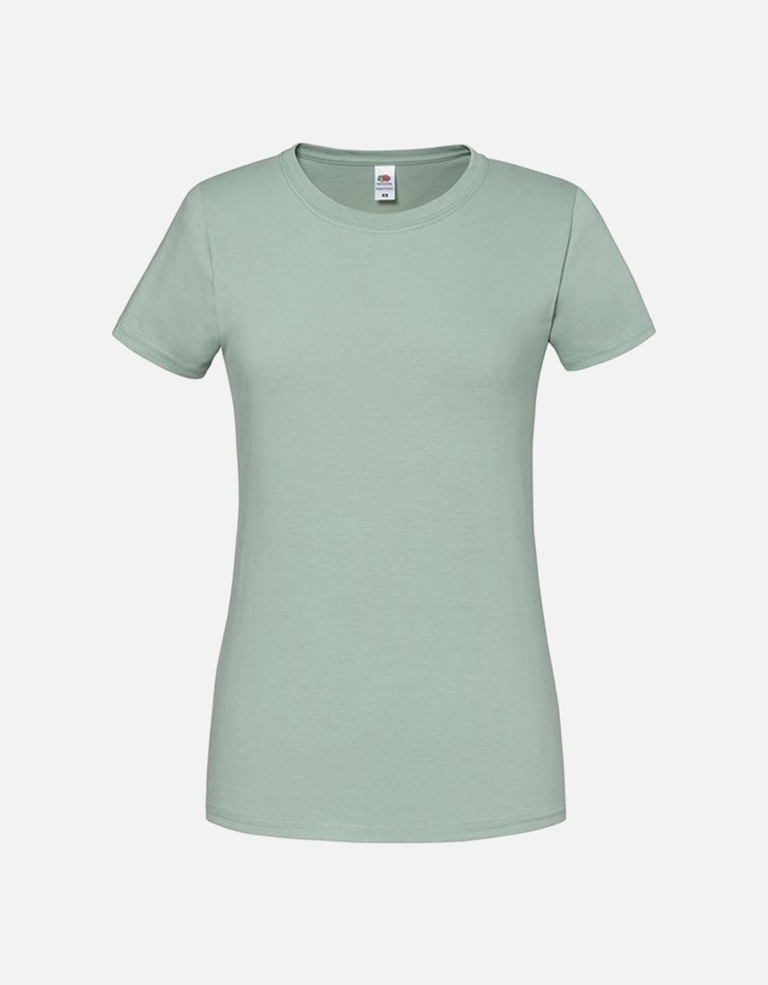 Womens/Ladies Premium Ringspun Cotton Lady Fit T-Shirt, 2 of 1