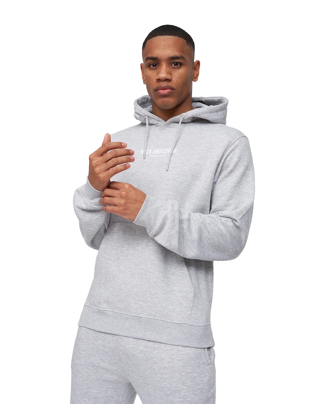 Duck and Cover Mens Matchforth Hoodie And Joggers Set