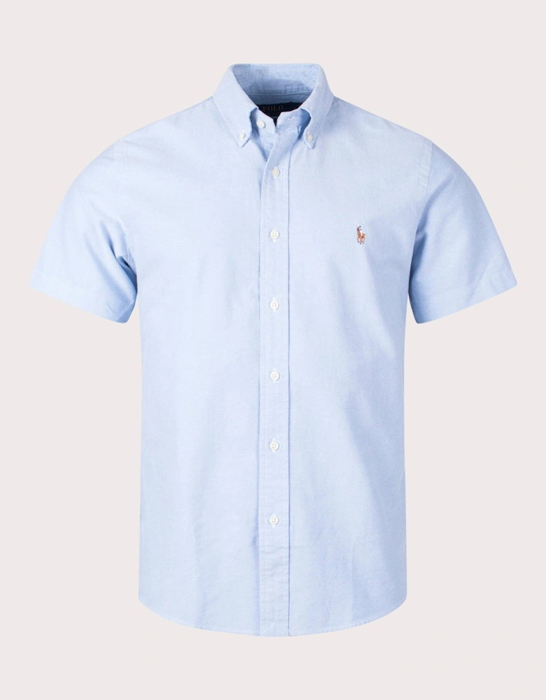 Custom Fit Short Sleeve Lightweight Oxford Shirt