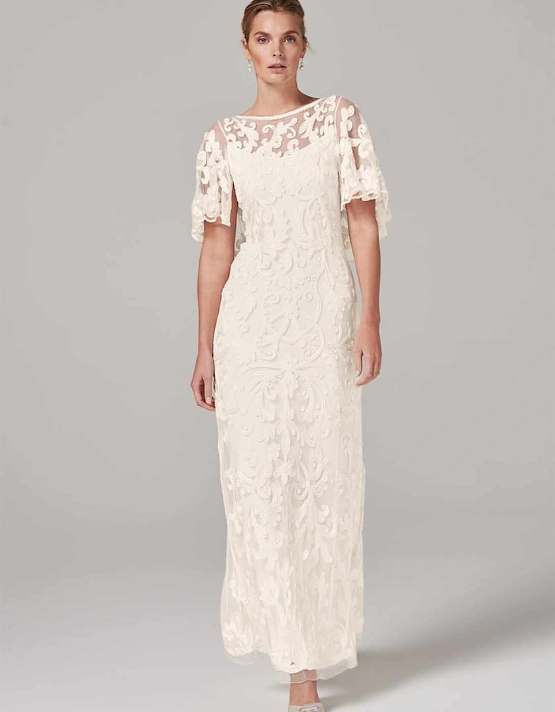 Avianna Tapework Lace Wedding Dress, 7 of 6