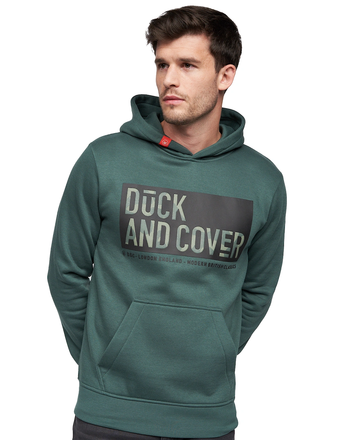 Duck and Cover Mens Quantain Hoodie, 6 of 5