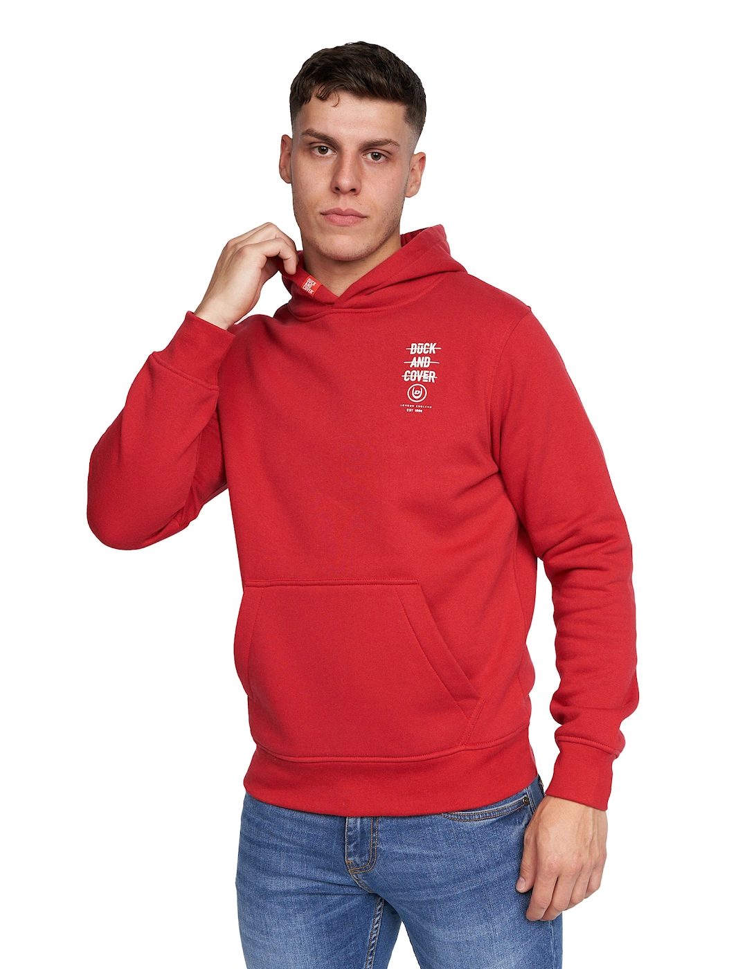 Duck and Cover Mens Lenta Hoodie, 6 of 5