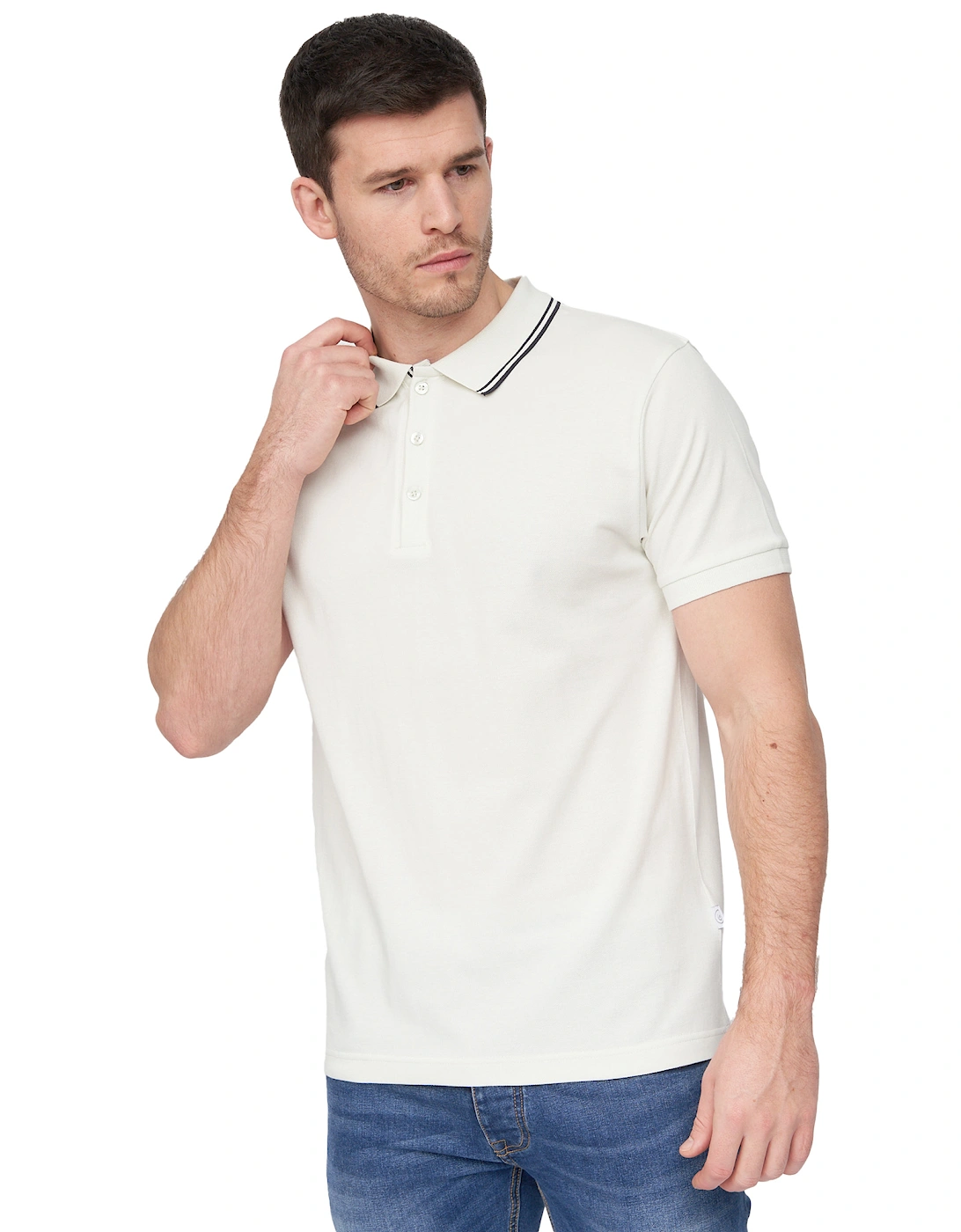 Duck and Cover Mens Samtrase Polo Shirt, 5 of 4