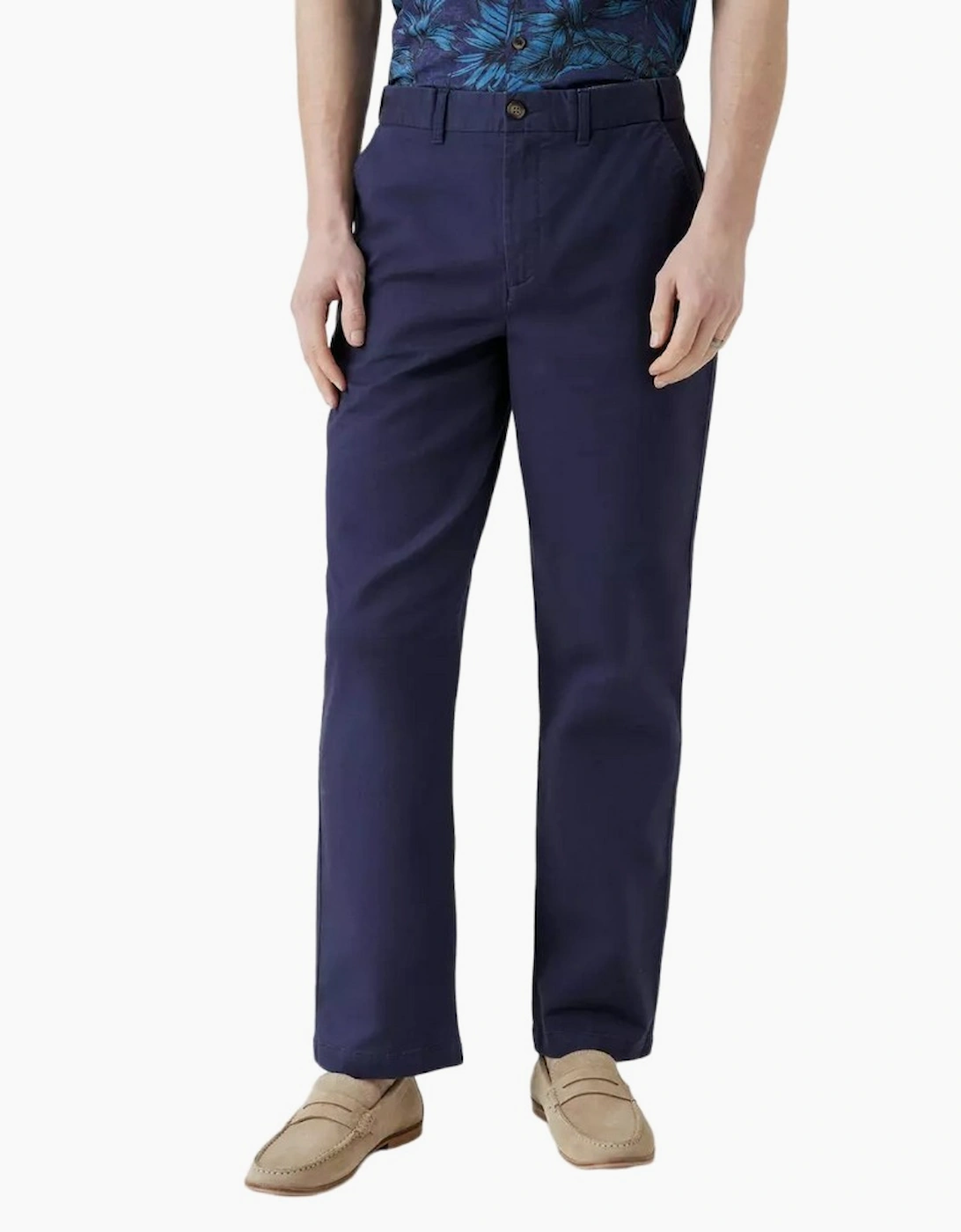 Maine Men's Blue Premium Chino Trousers - : 40 40R