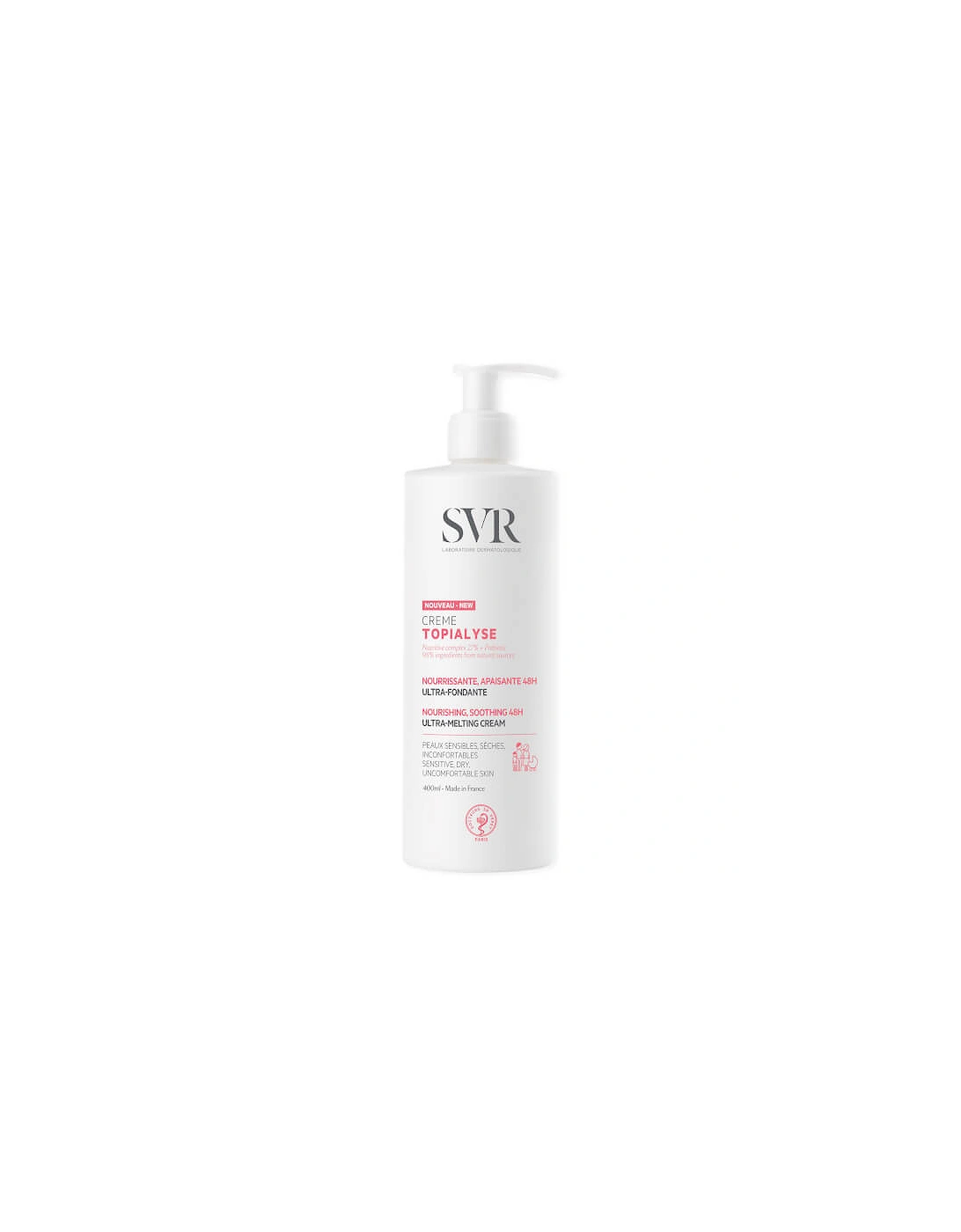 SVR Topialyse Anti-Itching Face and Body Cream 400ml, 2 of 1
