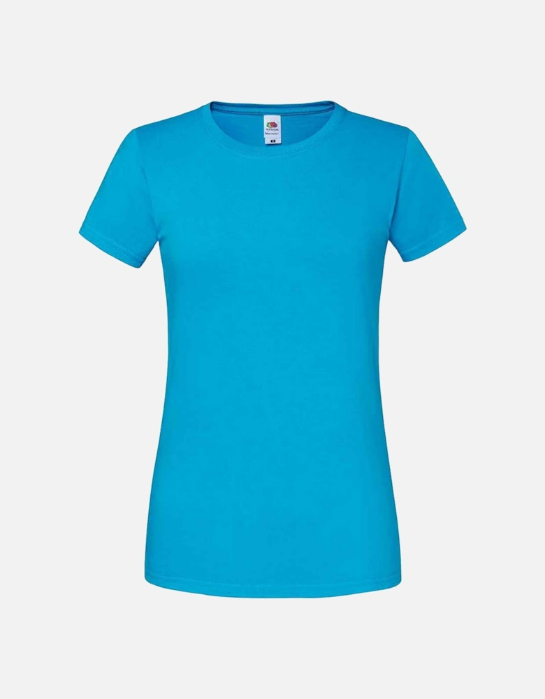 Womens/Ladies Iconic Ringspun Cotton T-Shirt