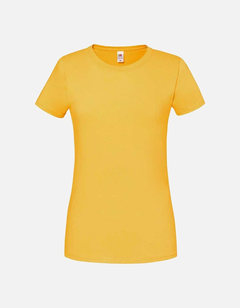 Womens/Ladies Iconic Ringspun Cotton T-Shirt