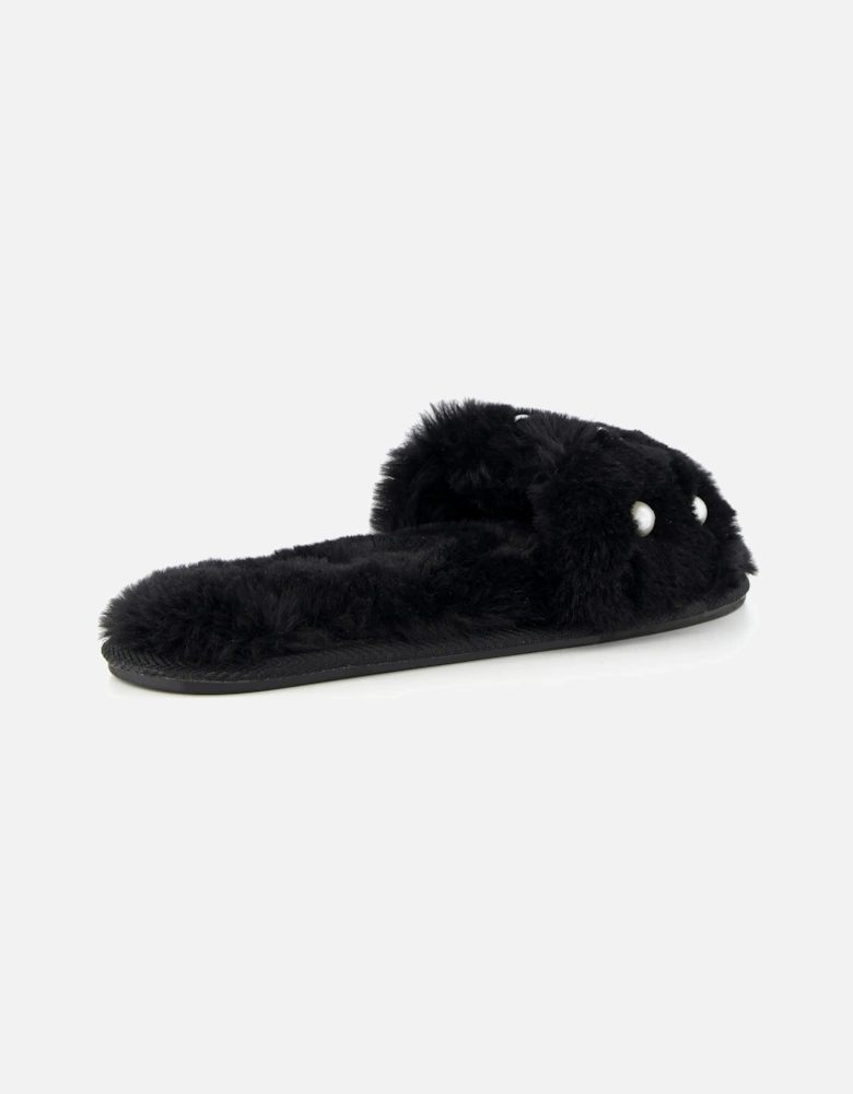 Ladies Wakefield - Embellished Warm Lined Slippers