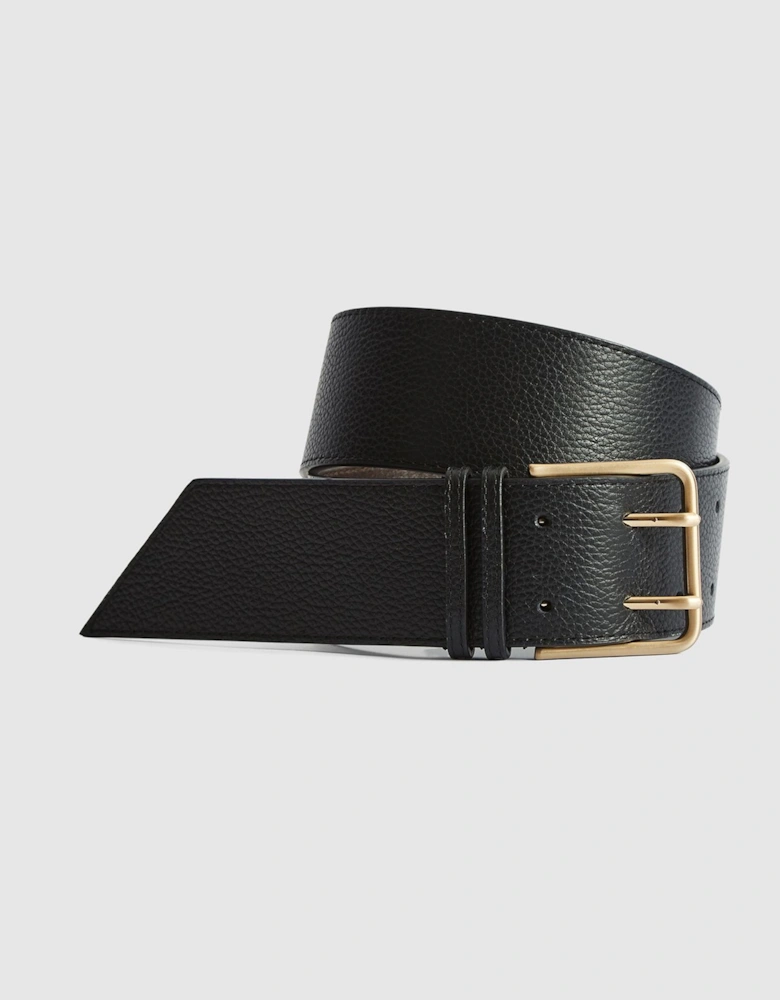 Leather Double Prong Belt