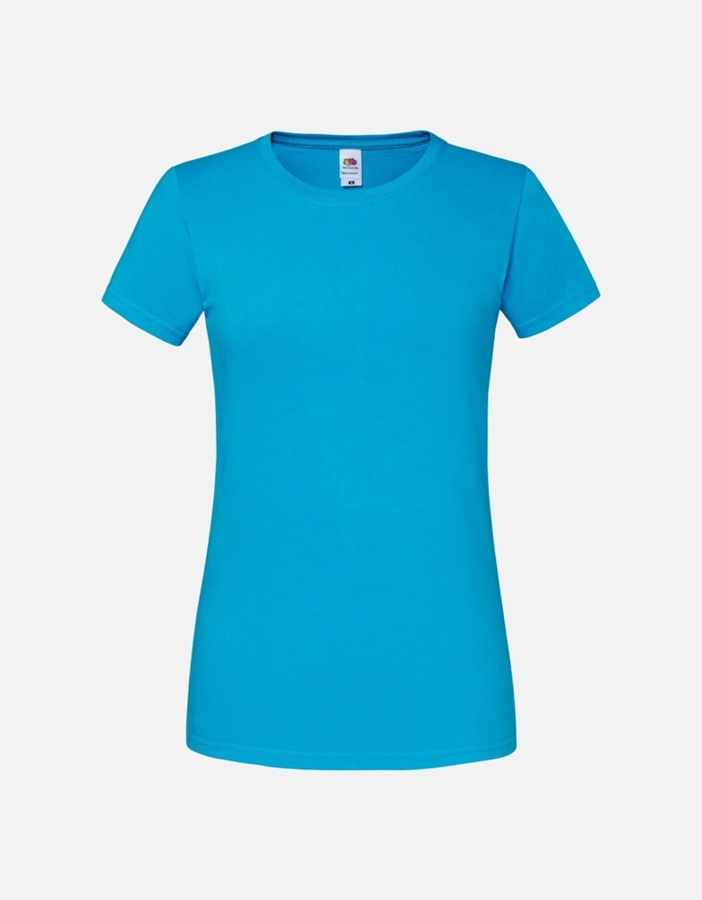 Womens/Ladies Premium Ringspun Cotton Lady Fit T-Shirt